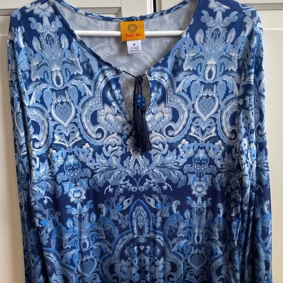 Ruby Rd Tunic Top - Picture 2 of 2